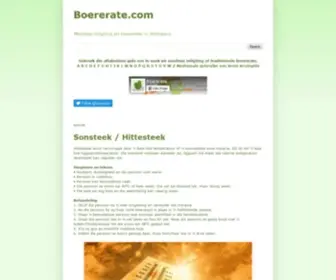 Boererate.com(Aambeie) Screenshot