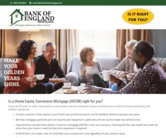 Boereversemortgage.com(Bank of England Mortgage) Screenshot