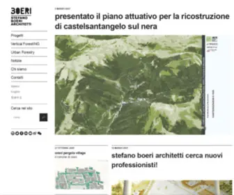 Boeristudio.it(Stefano Boeri Architetti) Screenshot