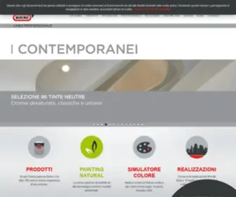 Boero.it(Prodotti vernicianti professionali per l'edilizia e l'architettura) Screenshot