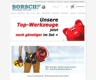 Boersch-WerkZeuge.de(Qualitätswerkzeuge) Screenshot