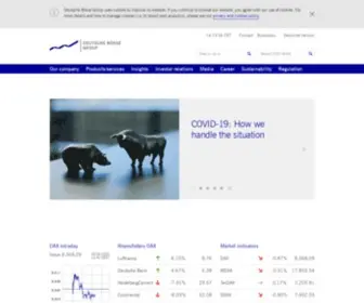 Boerse.com(Deutsche Börse Group) Screenshot