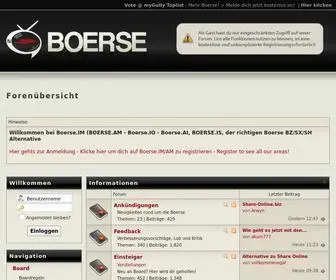 Boerse.im(Boerse.SX/IM/AM/AI) Screenshot