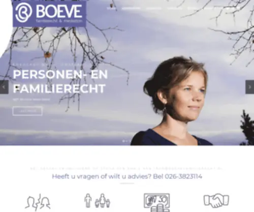 Boevefamilierecht.nl(Boeve) Screenshot