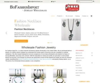 Bofashionimport.com(Wholesale Fashion Jewelry from Bo Fashion Importer and Distributor Company in Tampa Florida) Screenshot