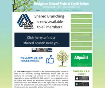 Bofcu.com(Bridgeton Onized Federal Credit Union) Screenshot