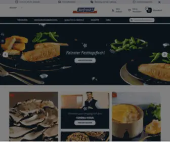 Bofrost.lu(Tiefkühlkost) Screenshot