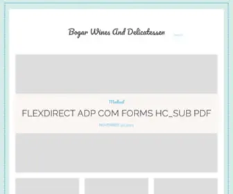 Bogar-Gourmet.com(Bogar Wines And Delicatessen) Screenshot