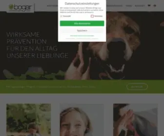 Bogar.com(BOGAR bietet Produkte für Hunde & Katzen) Screenshot