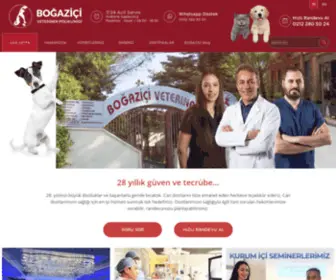 Bogaziciveteriner.com(Boğaziçi) Screenshot