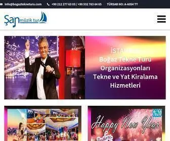 Bogaztekneturu.com(Boğaz Tekne Turu) Screenshot