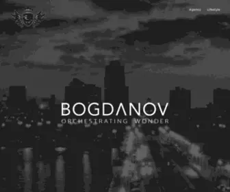 Bogdanov.com(Home) Screenshot