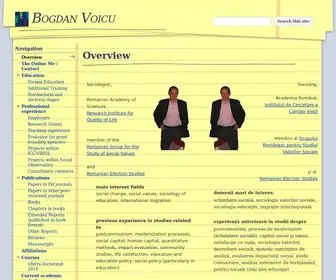 Bogdanvoicu.ro(Bogdan Voicu) Screenshot