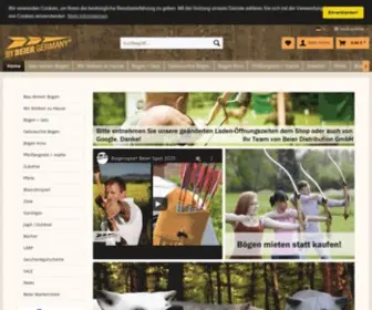 Bogensport-Beier.de(Bogensport Beier) Screenshot
