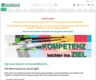 Bogensport-Siebert.de(Bogensport Siebert) Screenshot