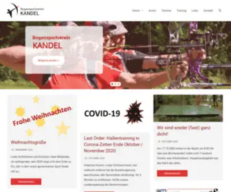 Bogensportverein-Kandel.de(Bogensportverein Kandel 1996 e.V) Screenshot