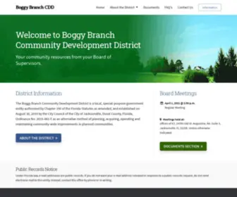 BoggybranchCDD.net(Boggy Branch CDD) Screenshot