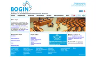 Bogin.nl(Biosimilars en generieke geneesmiddelenindustrie Nederland (BOGIN)) Screenshot