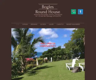 Boglesroundhouse.com(Beach property Carriacou) Screenshot