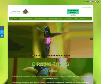 Bogotabirding.com(Birding Colombia) Screenshot