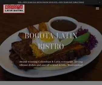 Bogotabistro.com(Bogota Latin Bistro) Screenshot