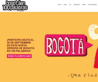 Bogotaen100Palabras.com(Bogotá) Screenshot