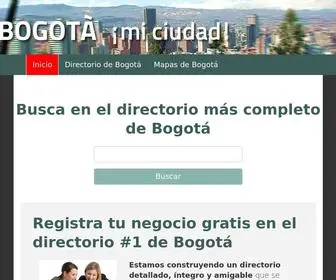 Bogotamiciudad.com(Bogotá Mi Ciudad) Screenshot