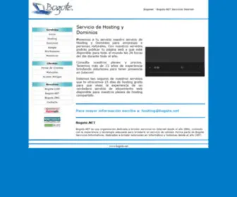 Bogote.net(Servicios Internet) Screenshot