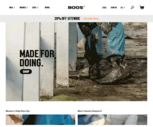 Bogsfootwear.ca(Bogs waterproof footwear) Screenshot