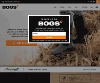 Bogsfootwear.com.au(Bogs waterproof footwear) Screenshot