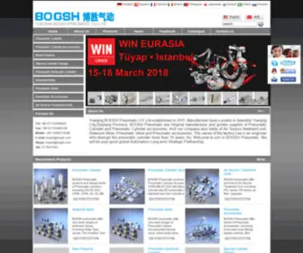 Bogsh.com(Yueqing BOGSH Pneumatic Co) Screenshot