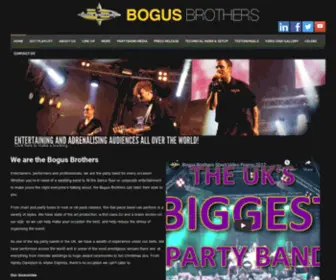 Bogusbrothers.co.uk(Bogus Brothers) Screenshot