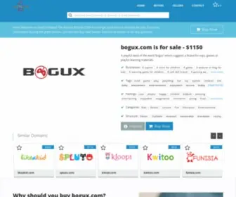 Bogux.com(The OneClickName business name) Screenshot