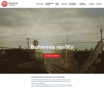 Bohemia-Reality.cz(Bohemia reality: realitní kancelář v Praze) Screenshot