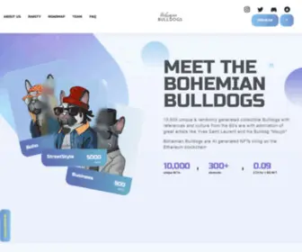 Bohemian-Bulldogs.com(Bohemian Bulldogs) Screenshot