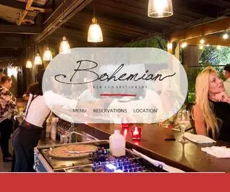 Bohemianaruba.com(Bohemian Restaurant) Screenshot