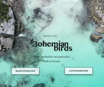 Bohemianbirds.com(En Lustrumreizen) Screenshot