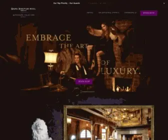 Bohemianhotelasheville.com(Grand Bohemian Asheville) Screenshot