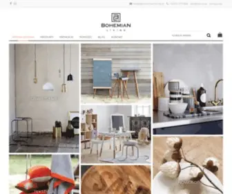 Bohemianliving.pl(Nowoczesne dekoracje BOHO do domu) Screenshot