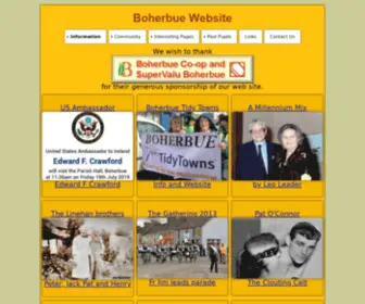 Boherbue.com(Boherbue, Mallow, Co) Screenshot
