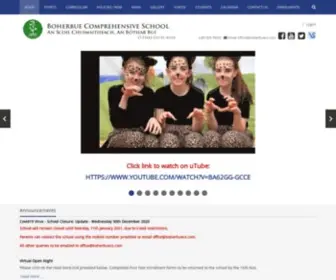 Boherbuecs.com(Boherbue Comprehensive School) Screenshot