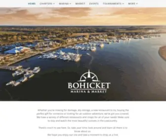Bohicket.com(Bohicket Marina & Market) Screenshot