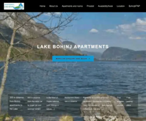 Bohinjapartments.net(Bohinj Apartments 300m from lake Bohinj) Screenshot
