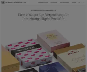 Bohlmeier.de(Die Kappenschachtel) Screenshot