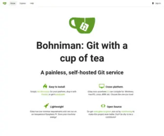 Bohniman.in(Git with a cup of tea) Screenshot