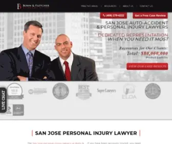 Bohnlaw.com(San Jose Personal Injury Lawyer) Screenshot