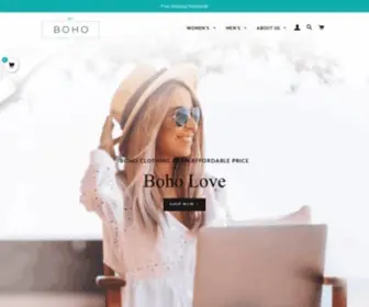 Bohobeachhut.com(Women's Boho Clothing) Screenshot