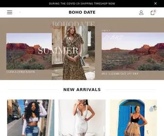 Bohodate.com(Boho Fashion) Screenshot