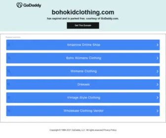 Bohokidclothing.com(Bohokidclothing) Screenshot