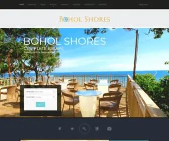 Boholshores.com(Bohol Shores) Screenshot